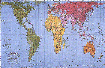 Mapa de Peters